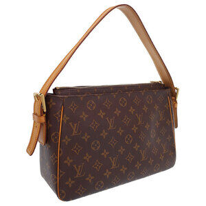 Louis Vuitton Semi Bag Monogram Leather Brown Viva Shoulder Cite
